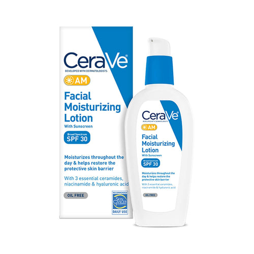 CeraVe AM Facial Moisturizing Lotion with SPF 30 (89ml)